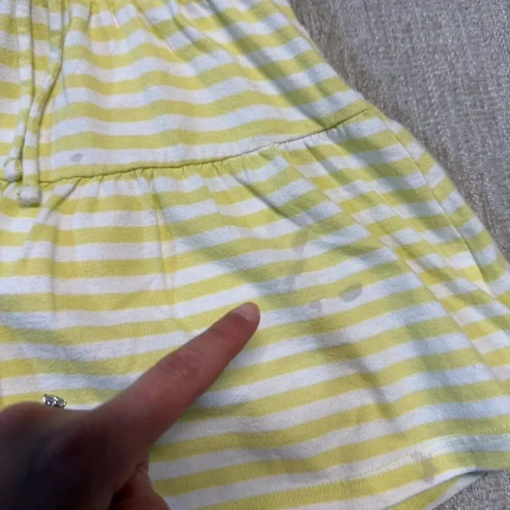 Old Navy 3T Girls Skorts Yellow Green